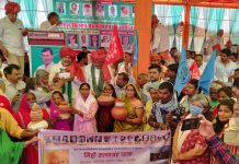 मिट्टी सत्याग्रह यात्रा जारी