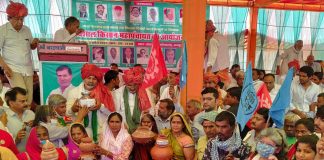 मिट्टी सत्याग्रह यात्रा जारी