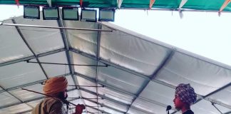 धरना स्थलों पर वैशाखी पर्व मनाया गया