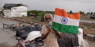 शाहजहांपुर-खेड़ा बार्डर पर नीड़ का निर्माण फिर