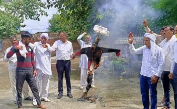 करनाल में हुई बर्बरता का वकीलों ने किया विरोध