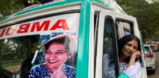 गौरी लंकेश की स्मृति में निशुल्क एम्बुलेंस सेवा