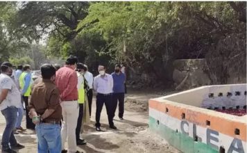 महानुभावों के स्वागत में 1 साल में पर्यावरण में बिखेर दिया 5 लाख किलो ‘चूना’
