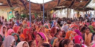 सिंगरौली में विस्थापन विरोधी आंदोलन, प्रभावितों से मिले डॉ सुनीलम