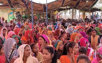 सिंगरौली में विस्थापन विरोधी आंदोलन, प्रभावितों से मिले डॉ सुनीलम