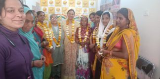 दिल्ली महिला स्वराज अध्यक्ष सोनम ने की संत नगर वार्ड में महिला स्वराज की इकाई की गठन की घोषणा