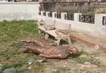 गांधी-प्रतिमा खंडित करने की घटना पर प्रधानमंत्री को खुला पत्र