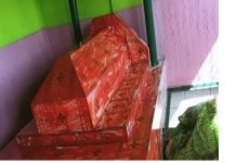 अराजक तत्वों द्वारा सांप्रदायिक माहौल बिगाड़ने की कोशिस, प्राचीन दरगाह को भगवे रंग से रंगा