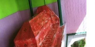 अराजक तत्वों द्वारा सांप्रदायिक माहौल बिगाड़ने की कोशिस, प्राचीन दरगाह को भगवे रंग से रंगा