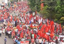 श्रमिक हड़ताल का पहला दिन, देश भर में दिखा असर