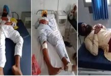 पंजाब में किसान माँग रहे थे मुआवजा, मिलीं लाठियाँ