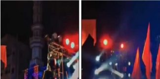 औरंगाबाद में रामनवमी जुलूस ने दिखाया मस्जिद के प्रति सम्मान