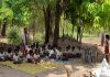 झारखंड में सरकारी स्कूल के बच्चे पेड़ों के नीचे पढ़ने को मजबूर
