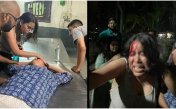 जेएनयू में नॉन वेज खाने को लेकर एबीवीपी का हमला