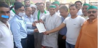 नलकूपों पर लगाए जा रहे मीटरों से भड़की भाकियू