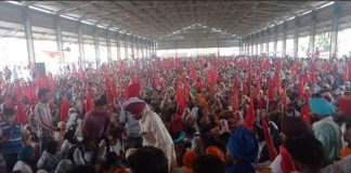 संगरूर में खेतिहर मजदूरों की रैली : दलितों की जमीन की डमी नीलामी बंद करने की माँग