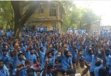 चेन्नई मेट्रो जलापूर्ति और सीवरेज बोर्ड के कर्मियों का धरना जारी