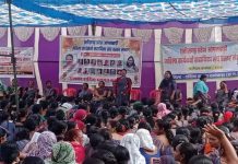 छत्तीसगढ़ में आँगनबाड़ी कार्यकर्ताओं/सहायिकाओं की तीन दिवसीय हड़ताल