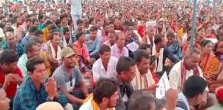 रायपुर में स्कूल सफाई कर्मचारियों का सीएम हाउस कूच, पुलिस ने रोका, हाइवे हुआ जाम