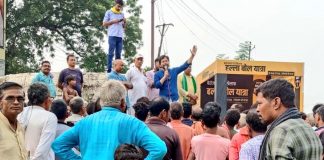 बेरोजगारी के खिलाफ चल रही हल्लाबोल यात्रा मुंगेर पहुँची