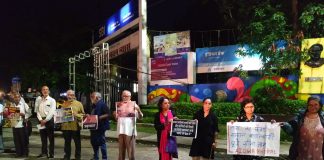 बिलकिस बानो के गुनहगारों की रिहाई के खिलाफ भोपाल में प्रदर्शन