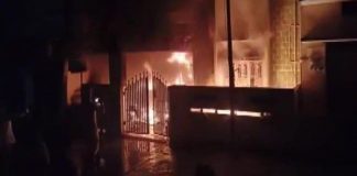 चित्तूर की कागज प्लेट फैक्ट्री में भीषण आग, तीन मजदूरों की जिंदा जलने से मौत