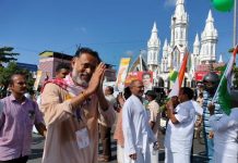 भारत जोड़ो यात्रा का 18वां दिन त्रिशूर से शुरू हुआ