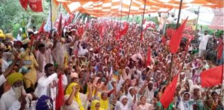 संगरूर में खेतिहर मजदूरों का प्रदर्शन, 3 अक्टूबर को राष्ट्रीय राजमार्ग जाम करने का ऐलान