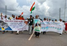 भारत जोड़ो यात्रा का 36वां दिन : कई जनसंगठनों के प्रतिनिधि हुए शामिल