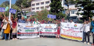 उत्तराखंड में नफरत छोड़ो, संविधान बचाओ अभियान के तहत पदयात्रा और आमसभा