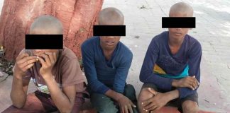 उप्र के औरैया में सरिया चोरी का आरोप लगा तीन आदिवासी बच्चों का सिर मुंडवाया, बाजार में घुमाया