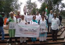 गांधी जयंती पर शुरू हुईं अनेक पदयात्राएं