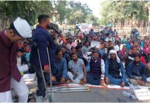 ‘झारखंड दिव्यांग आंदोलन संघ’ का अनिश्चितकालीन धरना शुरू