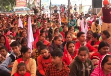 इंटरार्क मज़दूर किसान महांपचायत संपन्न ,किसान संगठनों के दबाव के बाद मज़दूरों से वार्ता को राजी हुआ प्रबंधन