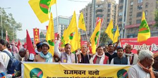 देश भर में किसानों ने जुलूस निकाले, रैलियां कीं