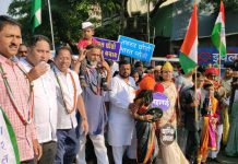 भारत जोड़ो यात्रा का 56वां दिन हैदराबाद के बालानगर मेन रोड से शुरू हुआ