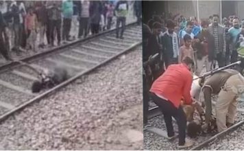 उप्र पुलिस की प्रताड़ना से बचने के लिए भागा किशोर मेमो ट्रेन की चपेट में आया, पैर कटे