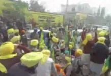 पंजाब में शराब फैक्ट्री का विरोध कर रहे किसानों पर लाठीचार्ज; 1100 किसानों पर केस
