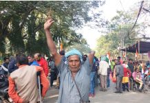 झारखंड के दिव्यांगों ने विभिन्न माँगों को लेकर किया प्रदर्शन