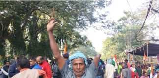 झारखंड के दिव्यांगों ने विभिन्न माँगों को लेकर किया प्रदर्शन