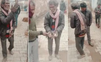 शाहजहांपुर में ठंड से पत्नी की मौत, बेबस गरीब को भीख माँगकर करना पड़ा अंतिम संस्कार