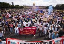 फ्रांस में चिकित्साकर्मी हड़ताल पर