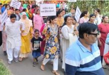 एयर इंडिया कर्मचारियों के आवास का किराया वसूल रहा टाटा; कर्मियों का सपरिवार विरोध मार्च