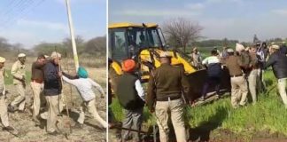 अंबाला शामली एक्सप्रेस-वे पर जमीन अधिग्रहण पर हंगामा, मुआवजा न मिलने आक्रोश में किसान