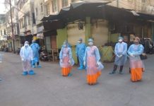 महाराष्ट्र में विभिन्न माँगों को लेकर कोविड वॉरियर्स का प्रदर्शन