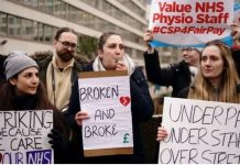 ब्रिटेन के 75 साल के इतिहास में नर्सों की सबसे बड़ी हड़ताल