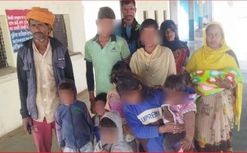 ‘असंगठित मजदूर मोर्चा’ ने बाल बॅंधुआ मजदूरों को भीलवाड़ा स्थित ईंट भट्ठे से कराया मुक्त
