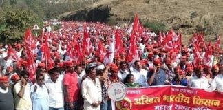 किसानों के लांग मार्च ने की नफरती भाषणों की निंदा