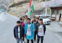 जोशीमठ को बचाने के लिए युवाओं की 300 किमी की पदयात्रा