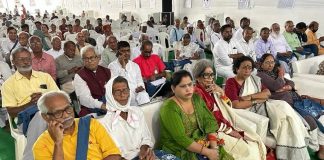 48वें सर्वोदय समाज सम्मेलन ने लोकतंत्र को बचाने का लिया संकल्प